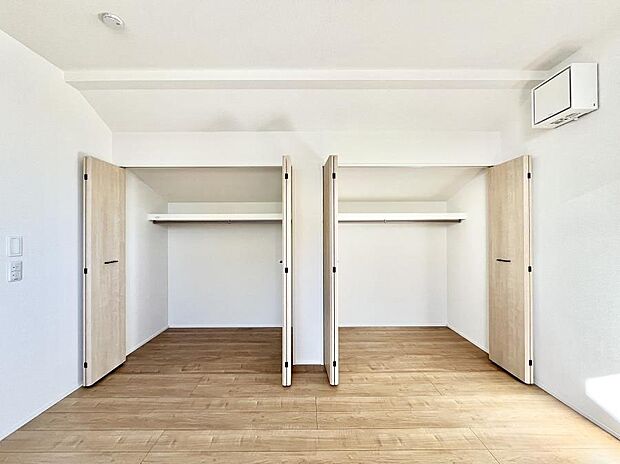 【収納】たっぷりの収納スペースで快適に暮らせそう