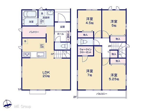 【4LDK】図面と異なる場合は現況を優先