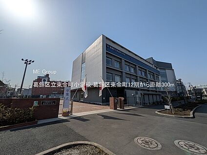 葛飾区立東金町小学校 300m