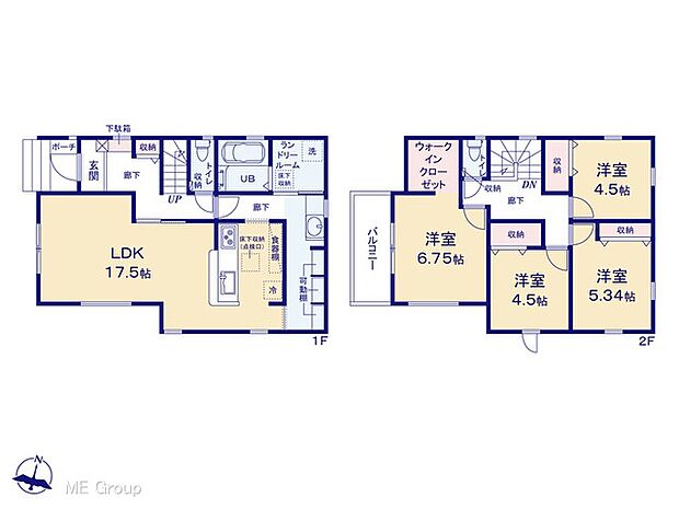【4LDK】図面と異なる場合は現況を優先