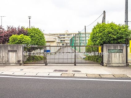 柏市立光ヶ丘中学校 1280m(16分)