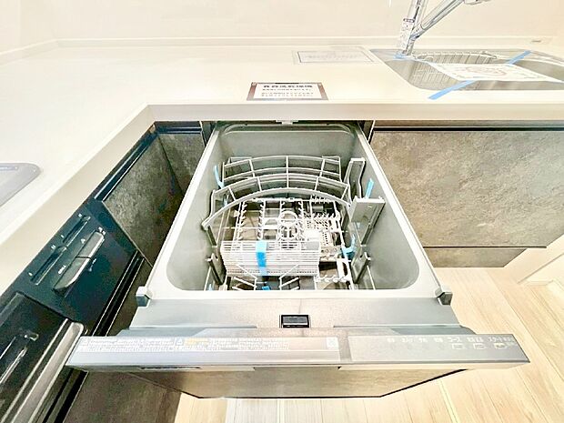【食洗機】面倒なお片づけは食洗機にお任せ!家事の負担が減って、時間にも気持ちにもゆとりができます。