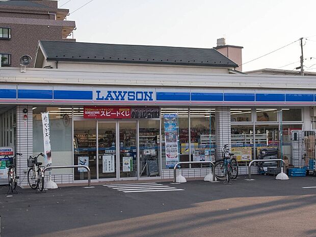 ローソン 葛飾亀有四丁目店(約200m・徒歩3分)