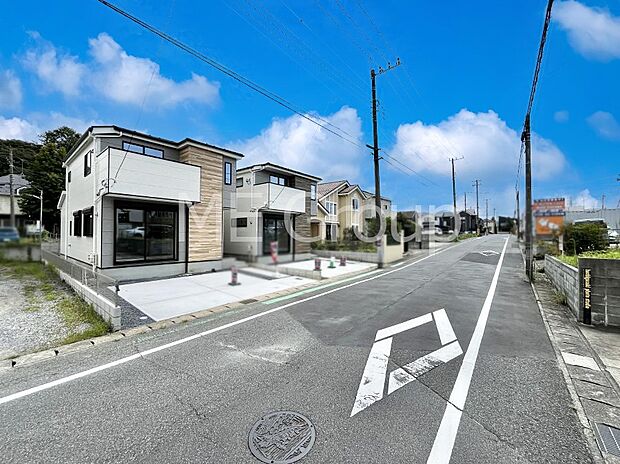 【前面道路含む現地写真】ここから始まる新生活を応援いたします