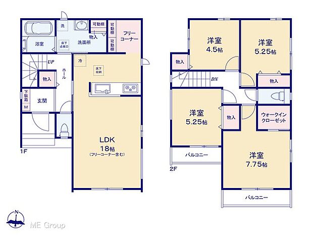 【4LDK】図面と異なる場合は現況を優先