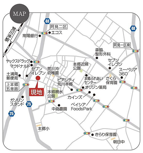 交通図
