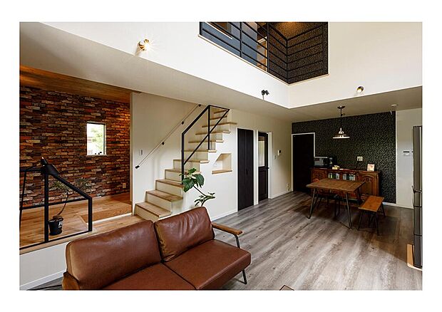 【当社施工例【スキップフロア】】スキップフロアは趣味スペースにしたり、書斎にしたり…