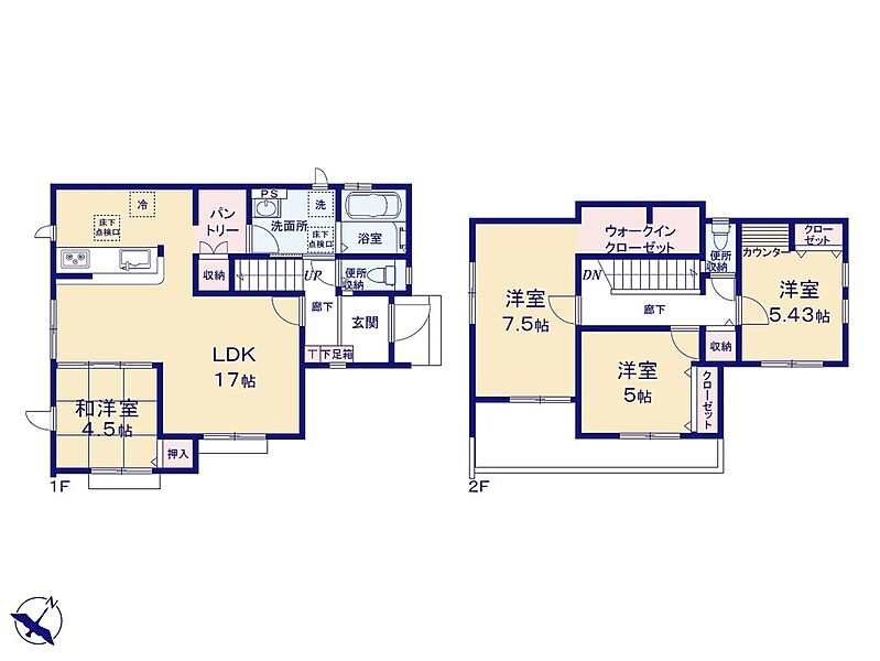 ６号棟　間取り図