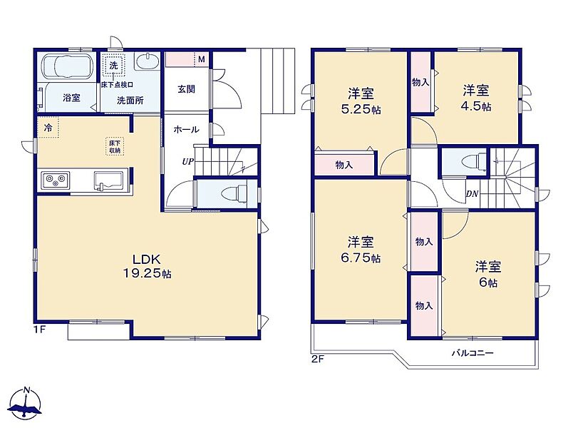 １号棟　間取り図