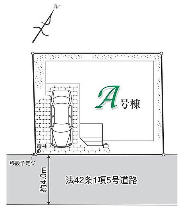 南東道路につき日当たり良好です♪カースペース１台分ございます。