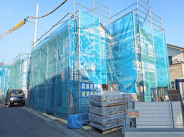 【現地外観写真】『1号棟』
住宅性能評価で耐震等級3(最高等級)を取得!お客様を守る大切な住宅だからこそ、第三者の検査を受けて安心して住んでいただける住宅をご案内させて頂きます。