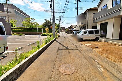 前面道路含む現地写真