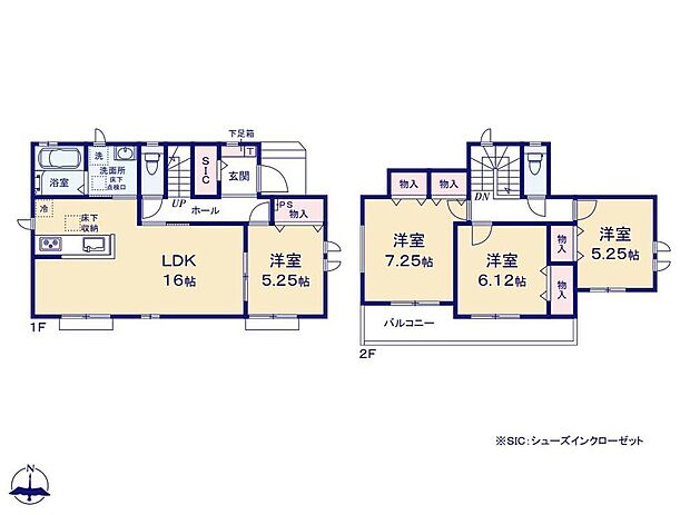 【4LDK】☆全居室南向き☆
陽射しが渡る全居室南東向きレイアウト♪おうちのどこにいても明るく気持ちよく過ごせます。