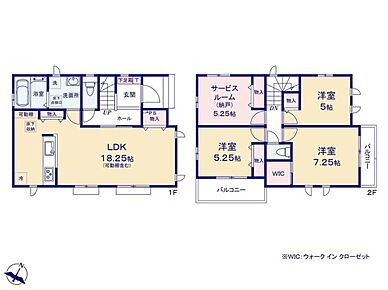 ☆ウォークインクローゼット☆洋服や小物類など、目的に応じてすっきり美しい収納を実現します♪お子様との思い出もたくさん収納できますね♪ 