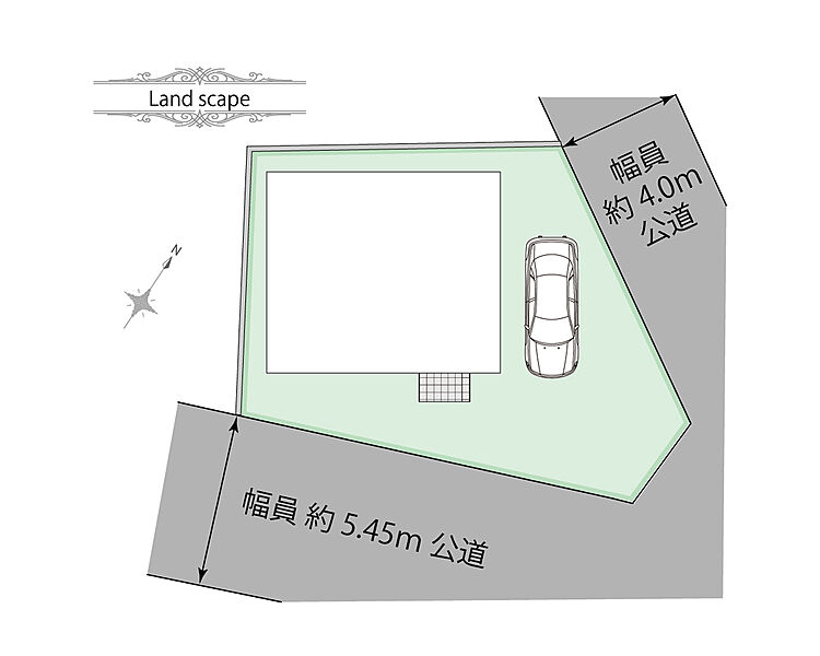 全居室6.0帖以上の3LDK、カースペース有
※図面と現況が異なる場合は現況優先となります。