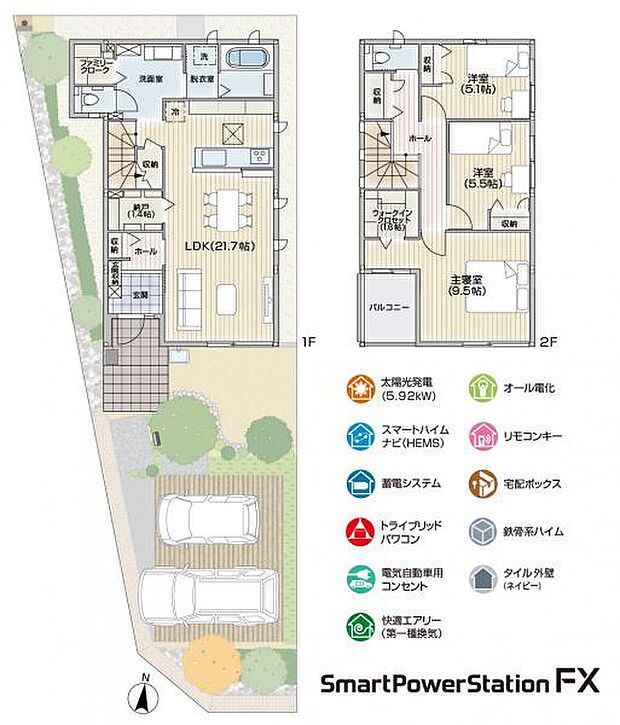 H区画 間取り図