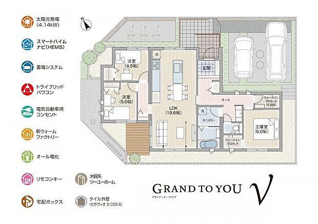 【間取り】18号地 間取り図