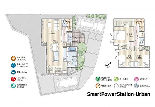 【3ＬＤＫ】【F区画】間取り図