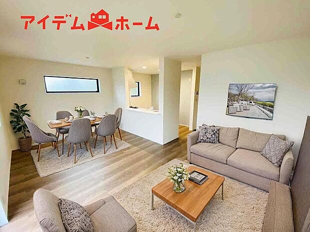 【☆1号棟内観☆】※本画像はCGで作成しており、実際に家具は置かれておりません。