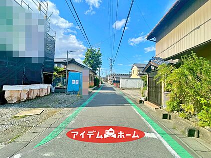 ■東側道路写真■