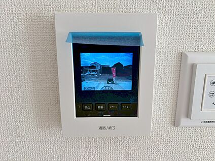 同仕様写真　ＴＶモニター付インターホン