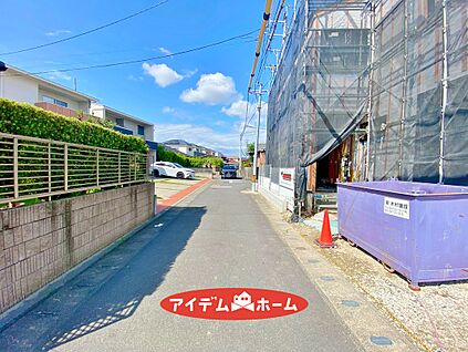 ■西側道路■