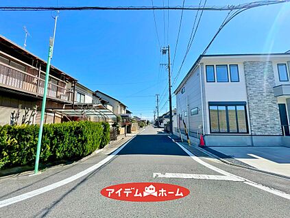 ■北側道路写真■