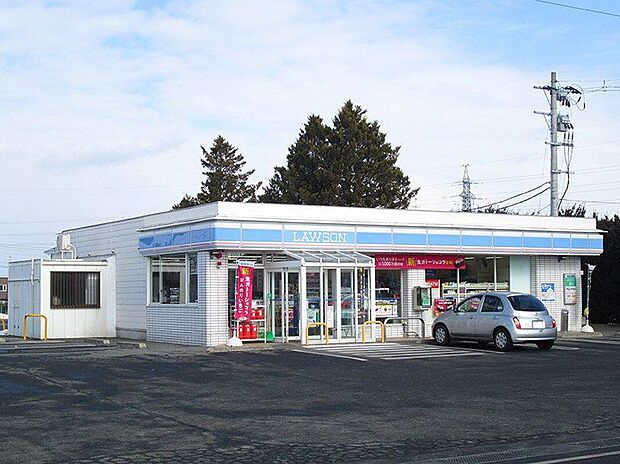 ローソン八戸北高校前店（約530m）
