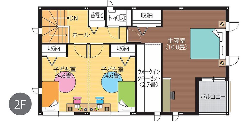 2階平面図