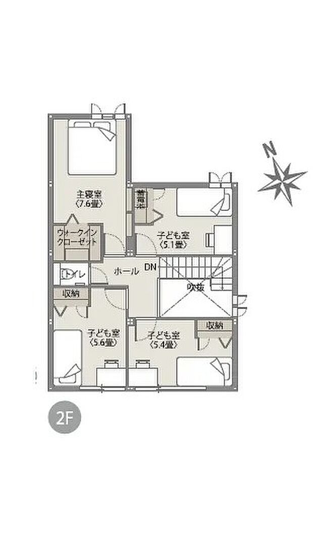 【 4LDK】※間取りにある家具、調度品、植栽、自動車は価格に含まれません