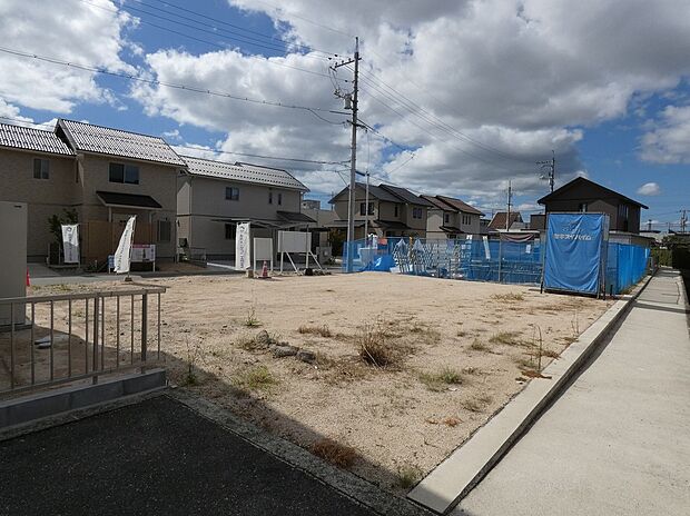 1区画分譲中です。(2025年10月)撮影