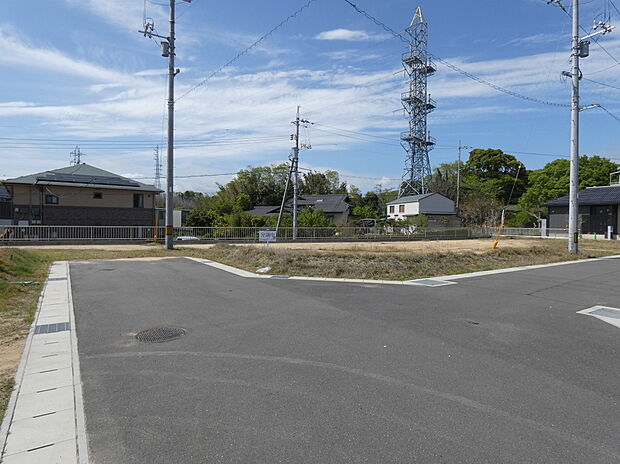 【現地土地写真】日当たり良好です。（2026年4月撮影）
