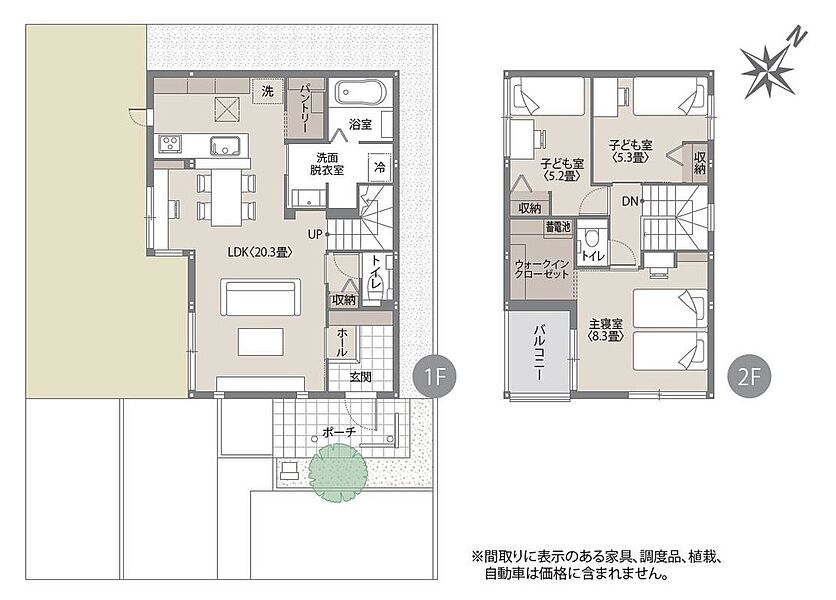 【春日野127号地　間取り図】