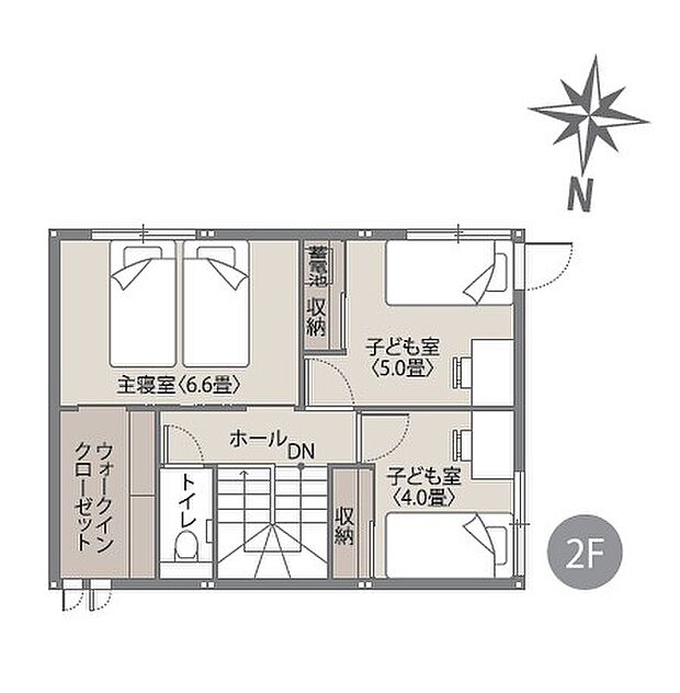 【3LDK＋S】※間取りにある家具、調度品、植栽、自動車は価格に含まれません