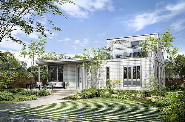 【商品ラインナップ:鉄骨系】パルフェbjスタイル~平屋~
忙しい日常に贅沢な時間を。大人の穏やかな時間を愉しめる工夫が詰まった住まい