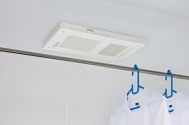 【浴室乾燥機】花粉の季節や梅雨時の洗濯の強い味方！　※画像は参考イメージ