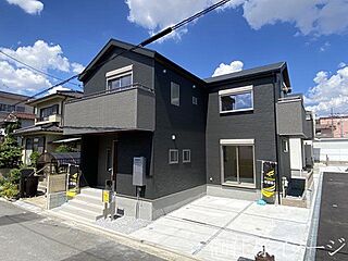 【新築の事ならフロンティアグループまで】LiGNAGE　奈良市宝来町　全４区画 外観