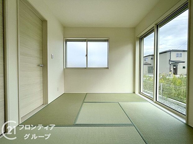 【子供部屋】い草香る畳スペースは、使い方色々！客室やお布団で寝るときにぴったりの空間ですね。