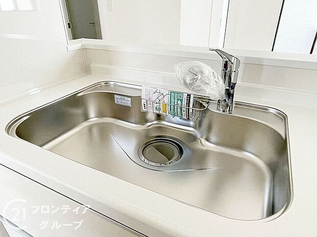 【その他設備】お鍋もスッポリ入るシンク！家事がはかどりますね