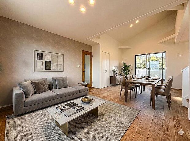 「どういう家具を置こうかな」とわくわくする。自分好みのこだわりのお部屋にしてオンリーワンの部屋でゆったりと寛ごう。
※画像にはCG加工を施しております。