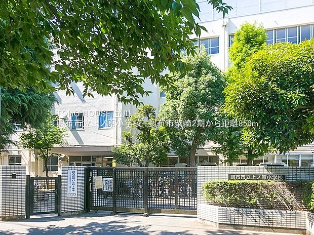 調布市立上ノ原小学校（約850m）