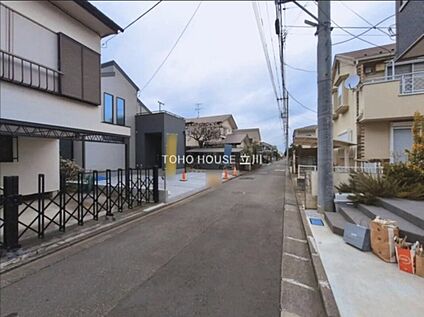 前面道路含む現地