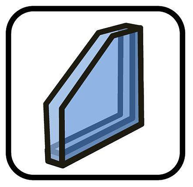 【非公開】ガラスとガラスの間に密閉された中間層をもち、光の透過性を保ちつつ、断熱効果を得られるガラスのことです。一般的な断熱材と同じ原理を用いており、対流が起こらない状態の空気は断熱性能が高いという性質を利用し