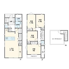 １７号棟間取図 