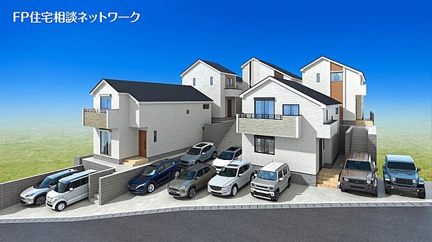 柔らかな風と豊かな緑に包まれた落ち着きある閑静な住宅街に、5棟の邸宅が誕生です。