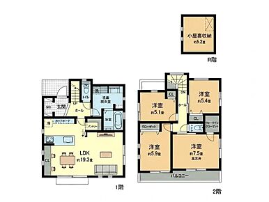 間取図 