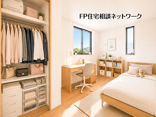 本画像はAIがCGで家具作成しており、実際の現地に家具は設置されておりません。また、販売価格に家具等は含まれておりません。