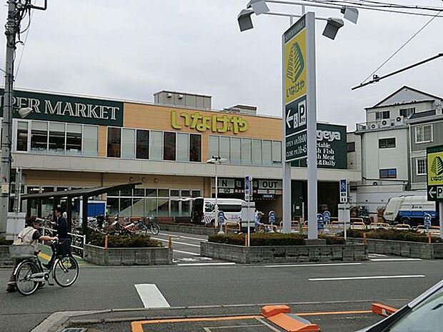 いなげや横浜綱島店（約750m）