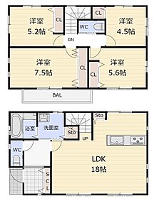 地下車庫面積：29.12m2含む 
