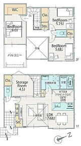 ３号棟　間取り 